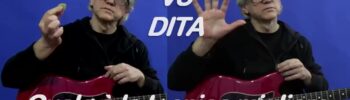 tecnica chitarra elettrica plettro vs dita