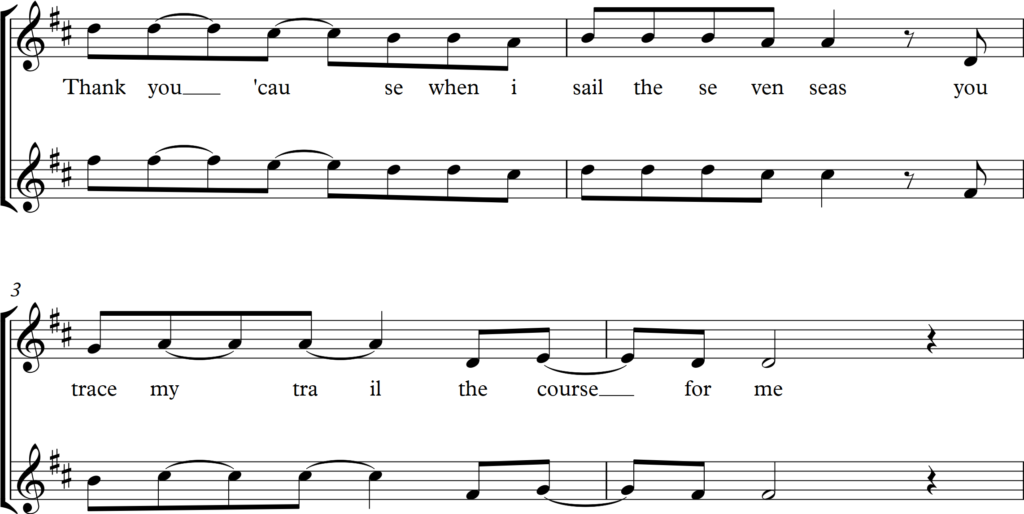 Amonizzare le voci di un coro. Conviene usare un harmonizer?